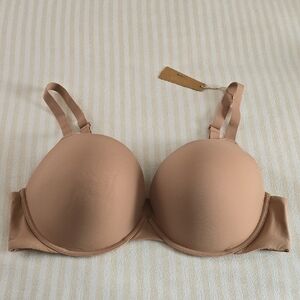 SKIMS Fits Everybody Push Up Demi BraSize:42DD (42E) Color:Sienna